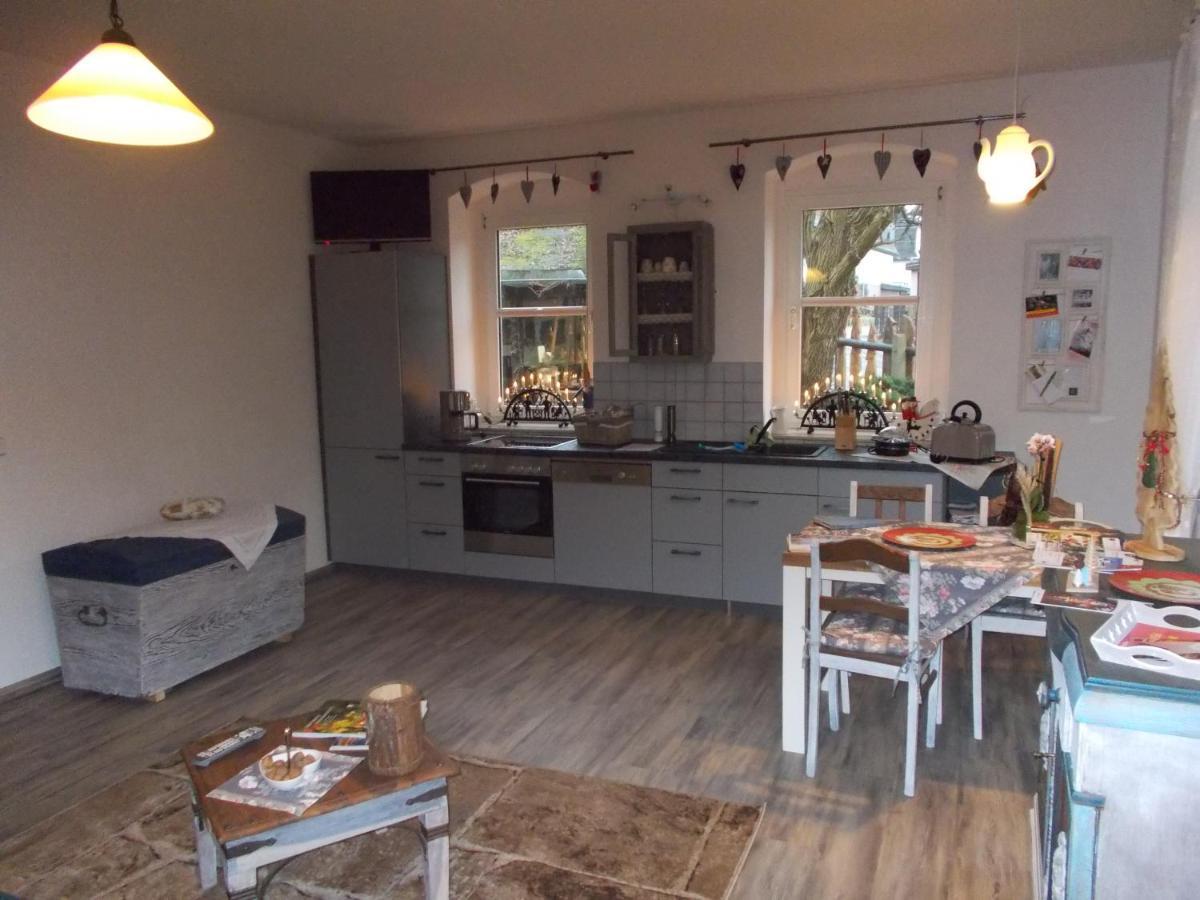 Ferienwohnung "Hinter Den Sieben Bergen" Schwarzenberg  Dış mekan fotoğraf